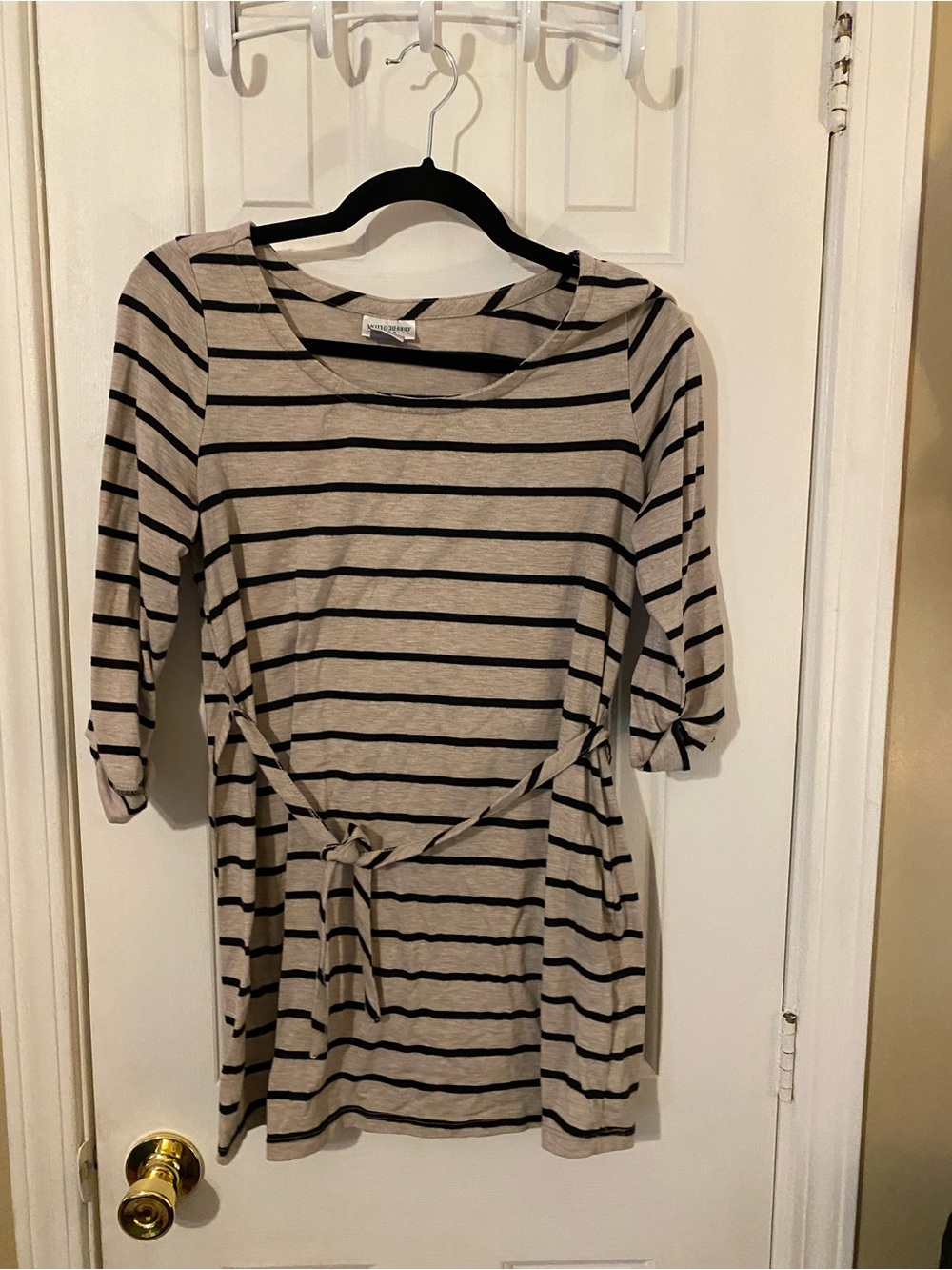 Motherhood Maternity striped shirt / tunic sz M
